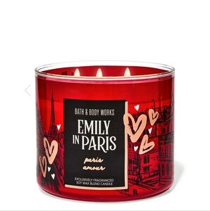 Bath & Body Works Paris Amour Red Candle